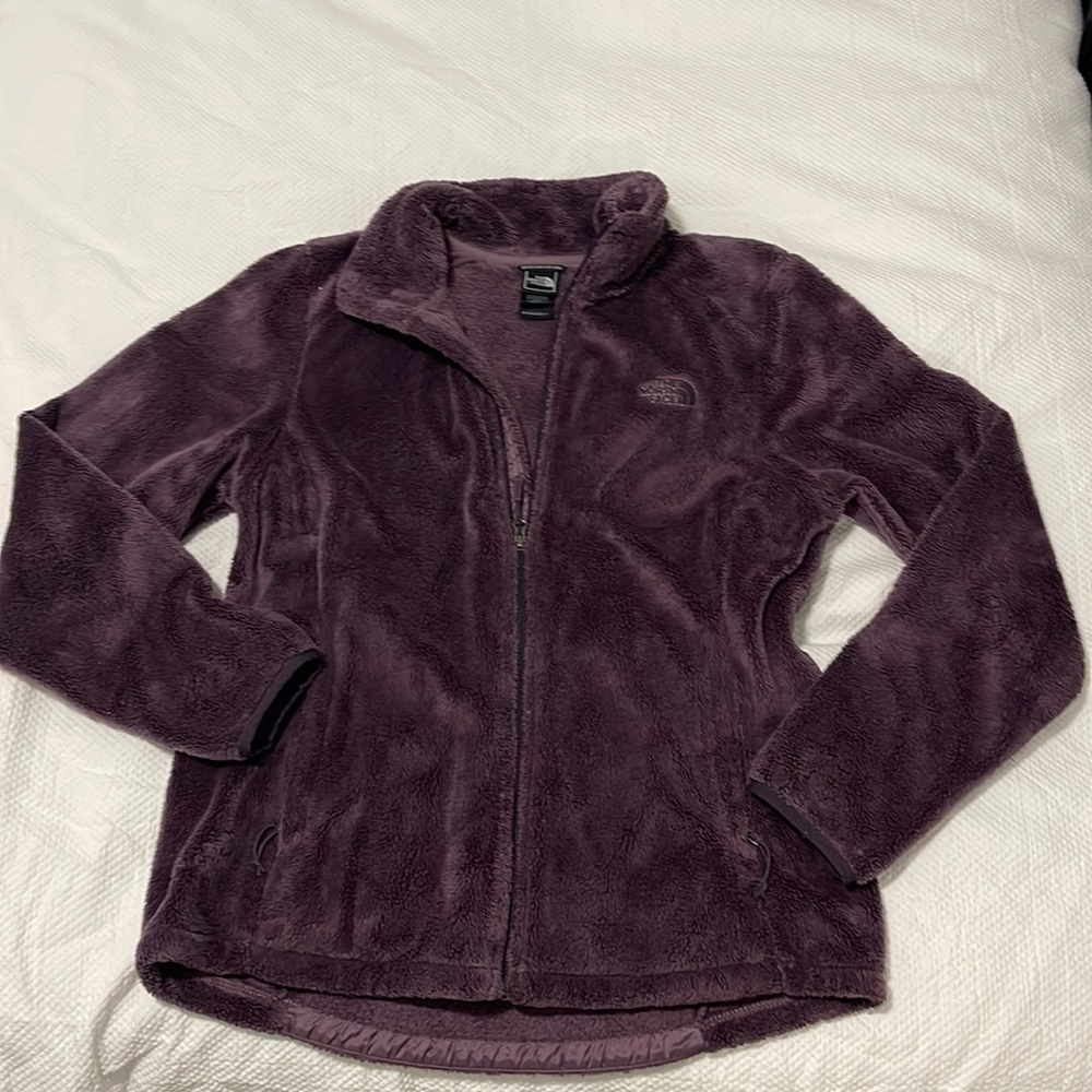 North Face Womens Jacket in Plum Size Large